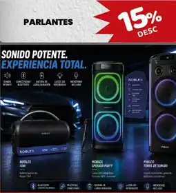 Makro Parlantes sonido potente. experiencia total oferta