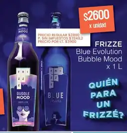 Supermercados Vea Frizze blue evolution bubble mood oferta