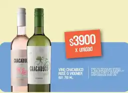 Supermercados Vea Chacabuco vino rosé o viognier bot. oferta