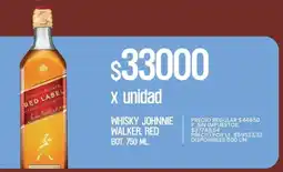 Supermercados Vea Whisky johnnie walker red label bot. oferta