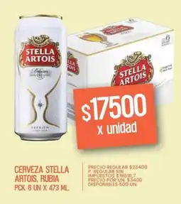 Supermercados Vea Stella artois cerveza rubia oferta
