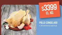 Supermercados Vea Pollo congelado oferta