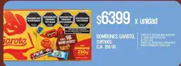 Supermercados Vea Garoto bombones surtidos cja. oferta
