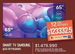 Supermercados Vea Samsung smart tv 65" oferta