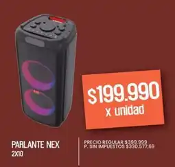 Supermercados Vea Parlante nex oferta