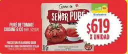 Supermercados Vea Cuisine & Co puré de tomate brk. oferta