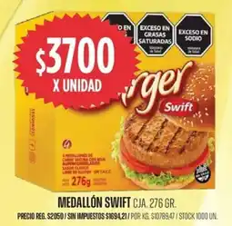 Supermercados Vea Swift medallón cja. oferta