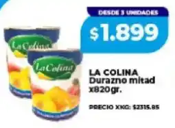 Supermayorista Vital La colina durazno mitad oferta