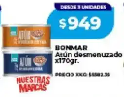 Supermayorista Vital Bonmar atún desmenuzado oferta