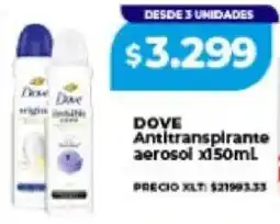 Supermayorista Vital Dove antitranspirante aerosol oferta