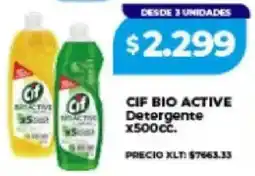 Supermayorista Vital Cif bio active detergente oferta