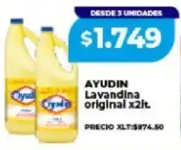 Supermayorista Vital Ayudín lavandina original oferta