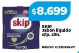 Supermayorista Vital Skip jabón líquido d/p. oferta