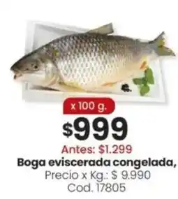 Coto Boga eviscerada congelada oferta