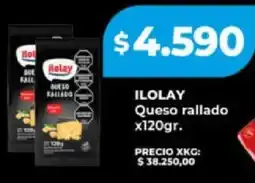 Supermayorista Vital Ilolay queso rallado oferta