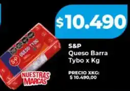 Supermayorista Vital S&P queso barra tybo oferta