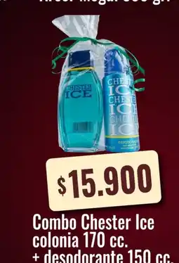 Supermercados Mayor Combo Chester Ice colonia 170 cc. oferta