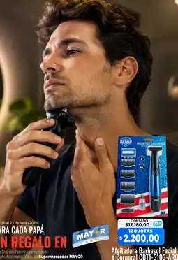 Supermercados Mayor Afeitadora Barbasol Facial Y Corporal oferta