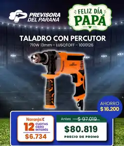 Previsora del Paraná Taladro con Percutor oferta