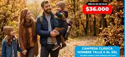 Supermayorista Vital Campera Clásica Hombre oferta