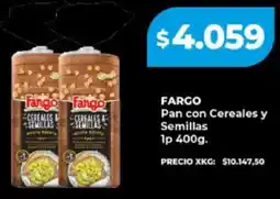 Supermayorista Vital Fargo pan con cereales y semillas oferta