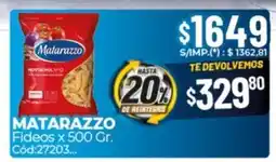 Diarco Matarazzo fideos oferta
