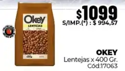 Diarco Okey lentejas oferta