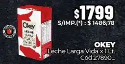 Diarco Okey leche larga vida oferta