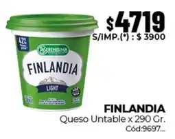 Diarco Finlandia queso untable oferta