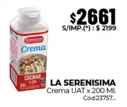 Diarco La serenisima crema uat oferta