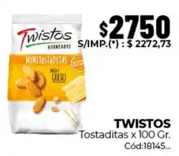Diarco Twistos tostaditas oferta