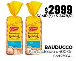 Diarco Bauducco pan lacteado oferta
