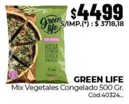 Diarco Green life mix vegetales congelado oferta
