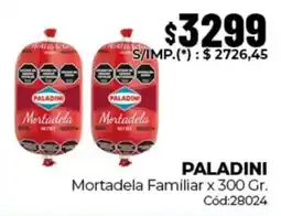 Diarco Paladini mortadela familiar oferta