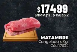 Diarco Matambre congelado oferta