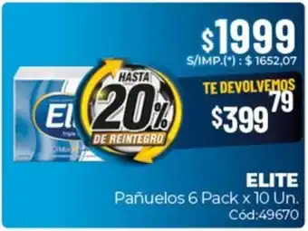 Diarco Elite pañuelos oferta