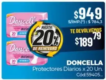 Diarco Doncella protectores diarios oferta