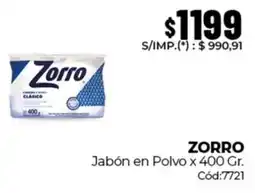Diarco Zorro jabón en polvo oferta