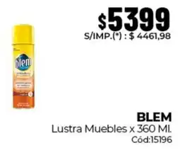 Diarco Blem lustra muebles oferta