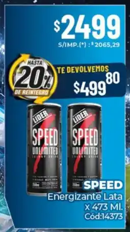 Diarco Speed energizante lata oferta