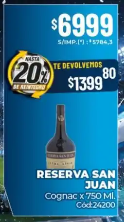 Diarco Reserva san juan cognac oferta