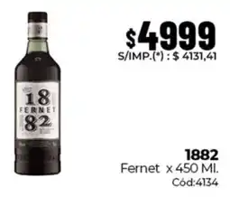 Diarco 1882 fernet oferta