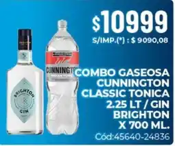 Diarco Combo gaseosa cunnington classic tonica oferta