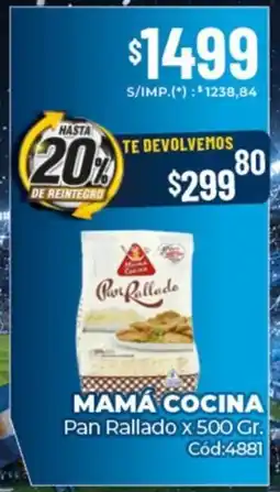 Diarco Mamá cocina pan rallado oferta
