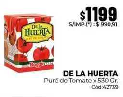 Diarco De la huerta puré de tomate oferta