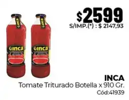 Diarco Inca tomate triturado botella oferta