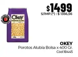 Diarco Okey porotos alubia bolsa oferta