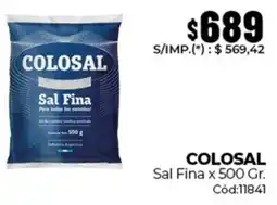 Diarco Colosal sal fina oferta