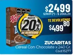 Diarco Zucaritas cereal con chocolate oferta