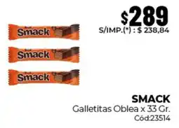 Diarco Smack galletitas oblea oferta